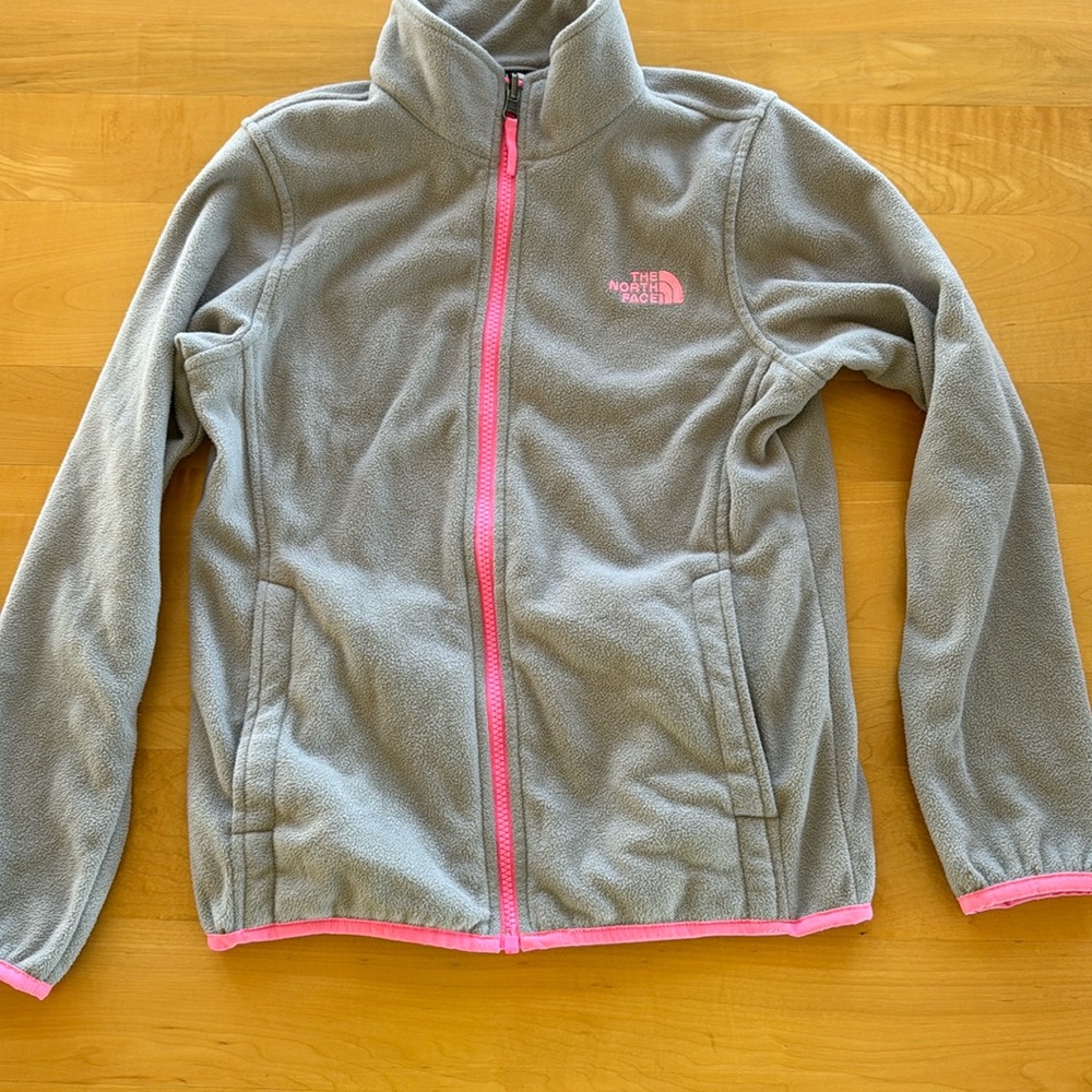 The North Face youth girls fleece jacket